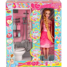 NW NessiWorld OYD-02387 Bebek ve Banyo Oyun Seti - Oyuncak