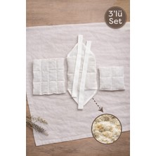 Yuvol 3'lü %100 Doğal Yıkanmamış Koyun Yün Dolgulu Çocuk BELLIK-30X25-15X15CM