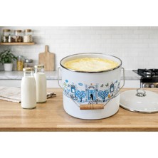 Netlon Yoğurt Bakracı 10 Litre ( Desenli Model )