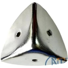 Magicool Dekoratif, Kutu, Sandık Köşesi - 45X28 Mm,büyük, Nikel, 1 Adet