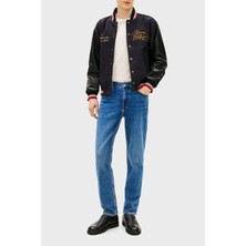 Tommy Hilfiger Pamuklu Straight Fit Düz Paça Jeans Erkek Kot Pantolon MW0MW41901 1bd