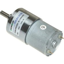 Voltaj KGB37 24V 10RPM 37MM Redüktörlü Eksantrik Dc Motor