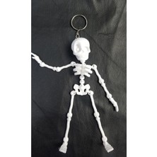 MisterionStudio Iskelet Dikiz Ayna Süsü Beyaz