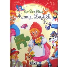 Çiçek Yayıncılık Yap-Boz Kitap - Kırmızı Başlıklı Kız