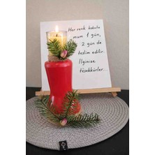 Mihrinin Işığı Bardak Mum