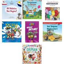Tübitak Yayınları Bil Bakalım Ben Neyim? - Minikler Serisi Taşıtlar... +6 Eğitim Kitabı