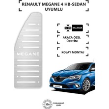 A&G Tuning Renault Megane 4 Sedan - Hb Ayak Dinlendirme Pedalı Krom Ayak Dayama Pedalı