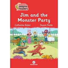 Kidz Redhouse Çocuk Kitapları Jim And The Monster Party