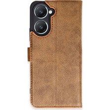 Aletools Vivo Y18 Kılıf Trend S Plus Kapaklı Kılıf - TABA-(5796) - VOANFD1639-4810