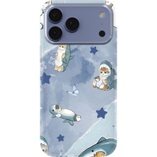 Lelia iPhone 17 Pro Max Uyumlu Baskılı Şeffaf Telefon Kılıfı | Koleksiyon: Cute Animals