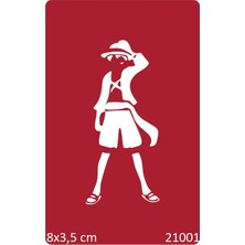 Airbrush Tattoo Havalı Genç Yapışkanlı Stencil Süsleme ve Boyama Kalıbı