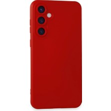 Genel Tedarik Samsung Galaxy S24 Kılıf Nano Içi Kadife Silikon - KIRMIZI-(5796) - EMTHBA6101-7216
