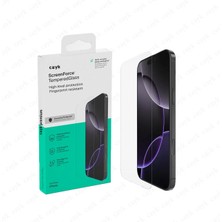 Cayk, iPhone 17 Pro Max ile Uyumlu Tam Kapsayan Premium Koruma Camı
