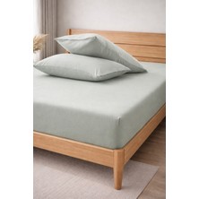 Bedline Aura Fıtted Penye Çarşaf 100*200+36 cm Adaçayı
