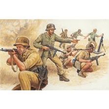 Italeri 6076S 1/72 Ölçek, Wwıı Alman Afrikakorps Askerleri, Plastik Model Kiti