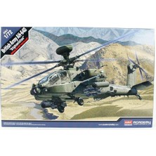 Academy 12537 1/72 Ölçek, AH-64D Royal Army (Afganistan) Helikopter, Plastik Model Kiti