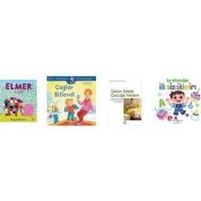 Mundi Çocuk Elmer ve Gül... +3 Eğitim Kitabı