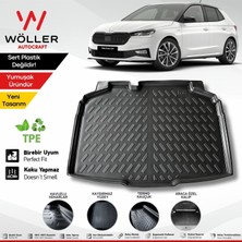 Wöller Skoda Fabia Bagaj Havuzu 2022 2026 Arası Uyumlu 3D Ultraflex