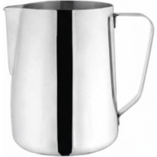 GuvenliPazar Paslanmaz Çelik Süt Potu 350 ml - 304 Kalite Sütlük & Latte Art Sürahisi