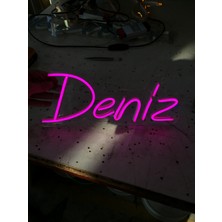 Neonled Isme Özel Neon LED Dizayn "deniz" Kişiye Özel Dekoratif Aydınlatma