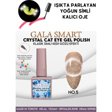 Gala Smart Gala Simli Kedi Gözü Kalıcı Oje Oje Kodu: Crystal 5