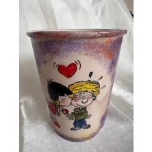 Arken Seramik El Yapımı Cedric&chen Temalı Filtre Kahve Bardağı