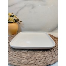 Natura Kare Pasta Tabağı 22CM