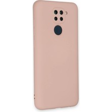 Sh Ticaret Newface Redmi Note 9 Kılıf Nano Içi Kadife Silikon - Pudra