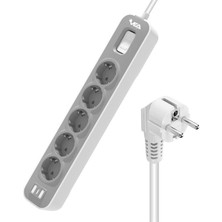 Vea VE-NOVA105 A Class 5'li Anahtarlı 1.5 Metre Akım Korumalı Priz