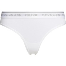 Calvin Klein Kadın Beyaz Calvin Klein Thong Kadın Beyaz Tanga