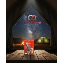 Çadır Dünyası Alaska SDA-800C Profesyonel Pürmüz - Mavi Jet Alevli, Otomatik Ateşlemeli Kamp ve Mutfak Pürmüzü