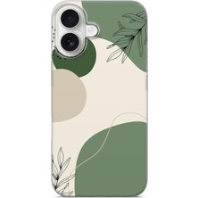 Lelia iPhone 16 Plus Uyumlu Baskılı Şeffaf Telefon Kılıfı | Koleksiyon: Oneline Essence
