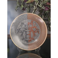 Konyax 2 Kişilik Pasta Tabağı Set Honey