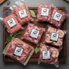 Araz Et 10 kg Kuzu Eti Bereket Paketi - Kıyma, Kuşbaşı, Külbastı ve Haşlamalık | 500G Paket