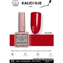 Gala Smart  Kırmızı Kalıcı Oje 10 ml Oje Kodu: 266