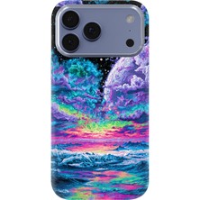 Lelia iPhone 17 Pro Uyumlu Baskılı Şeffaf Telefon Kılıfı | Koleksiyon: Cosmicwhisper Skyset