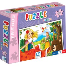 Ca Games Puzzle For Kids 72-Frıends (CA.5036)
