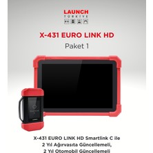 LAUNCH X-431 Euro Link HD Arıza Tespit Cihazı Paket 2