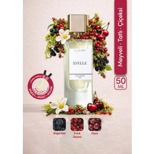 ILLUSIONE Idylle EDP Kadın Parfüm 50ml | Meyveli-Şekerli-Çiçeksi | Vişne, Ahududu, Yasemin, Paçuli