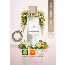 ILLUSIONE Aérien EDP Kadın Parfüm 50ml | Çiçeksi-Pudralı-Misk | Melek Otu, Sümbülteber, Amber, Vanilya