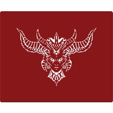 Airbrush Tattoo Kraliçe Şeytan Yapışkanlı Stencil Süsleme ve Boyama Kalıbı