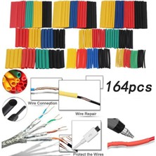 Mucit Home Makaron Set Isı ile Daralan Kablo Seti 164 Parça 8 Boy