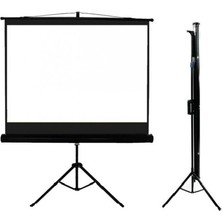 Kaia Life Codegen Tx-18 Trıpod Projeksiyon Perdesi 180X180 (Arkası Siyah Fonlu - Taşınabilir Ayaklı Model)