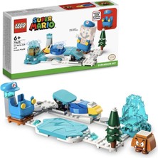 Braventa Collection Lego® Super Mario™ Ice Mario Kostümü ve Donmuş Dünya Ek Macera Seti 71415-6 Yaş ve Üzeri Çocuklar Iç