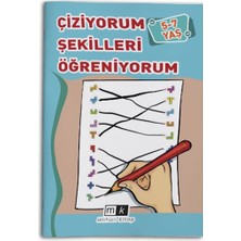 Mirhan Kitap Çiziyorum Şekilleri Öğreniyorum 5-7 Yaş
