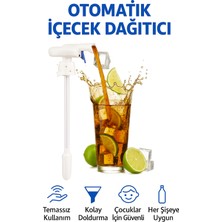 Klimalık Pratik Otomatik Pilli Içecek Sebili Universal Su Pompası Içecek Dağıtıcı Aparatı Kolay Kullanım