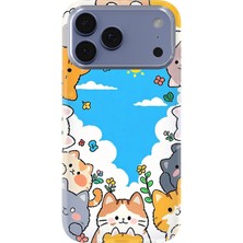 Lelia iPhone 17 Pro Uyumlu Baskılı Şeffaf Telefon Kılıfı | Koleksiyon: Kawaiimilk Dreamies