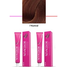 ModaSize 2 Li Set Premium 7 Kumral - Kalıcı Krem Saç Boyası 2 x 50 G Tüp