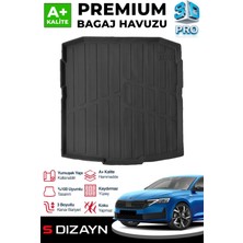 Universal S-Dizayn Skoda Octavia 3D Pro Bagaj Havuzu 2024 Üzeri A+ Kalite
