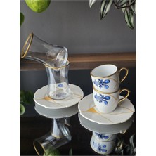 Konyax Abra 2 Kişilik Kahve ve Çay Seti